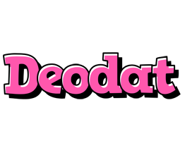 Deodat girlish logo