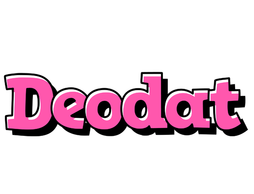 Deodat girlish logo