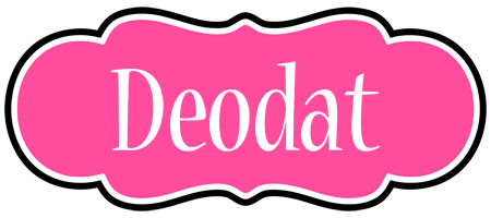 Deodat invitation logo