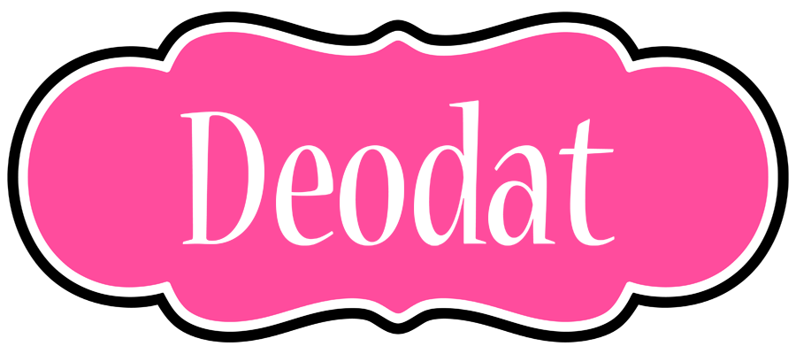 Deodat invitation logo