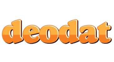 Deodat orange logo
