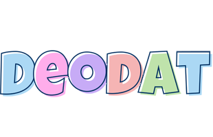 Deodat pastel logo