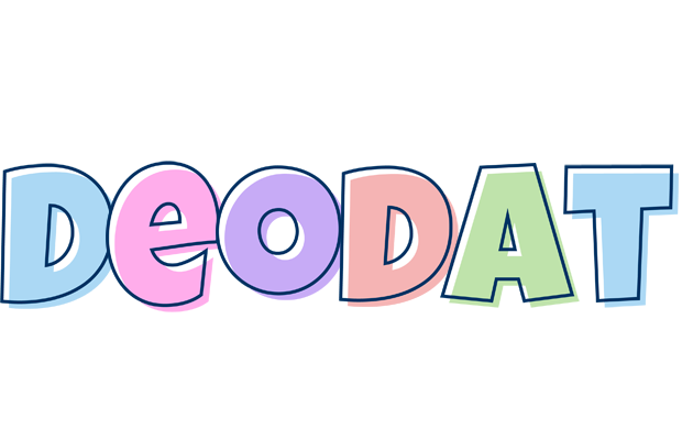 Deodat pastel logo