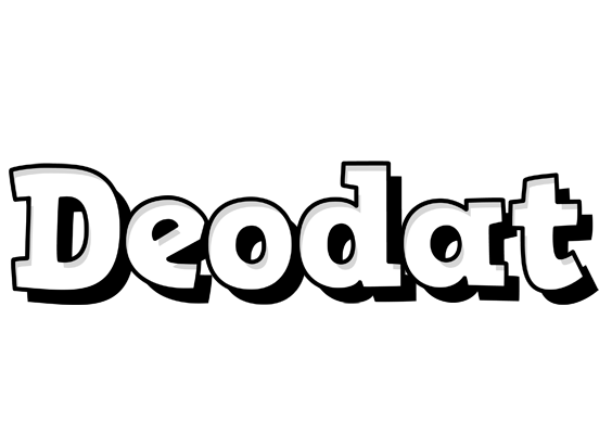 Deodat snowing logo