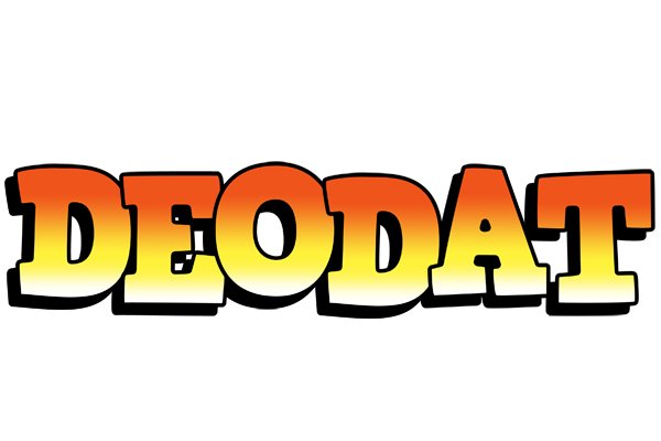 Deodat sunset logo