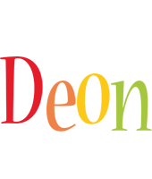 Deon birthday logo