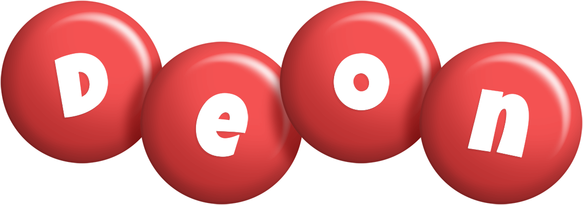 Deon candy-red logo