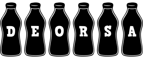 Deorsa bottle logo