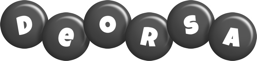 Deorsa candy-black logo