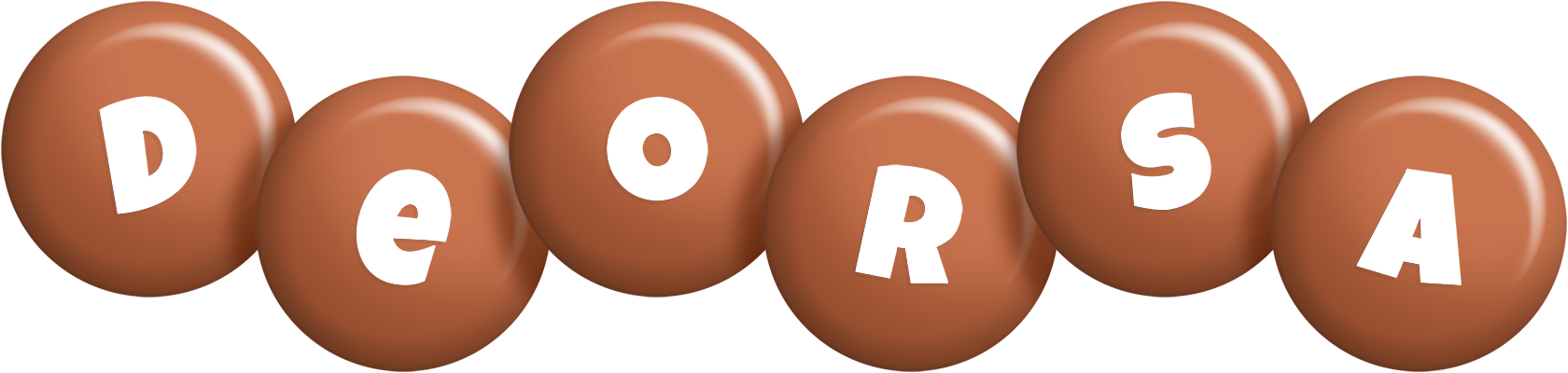 Deorsa candy-brown logo