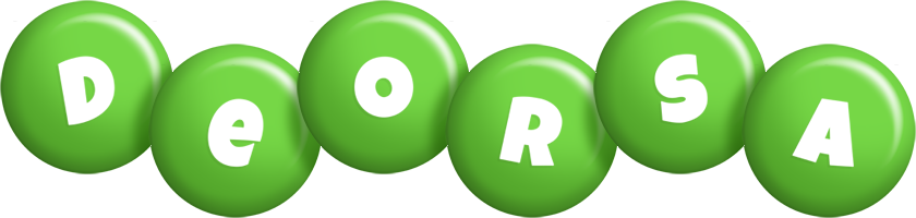 Deorsa candy-green logo
