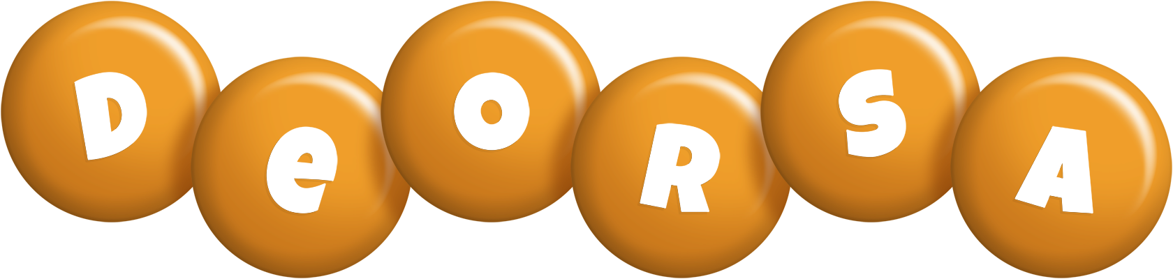 Deorsa candy-orange logo