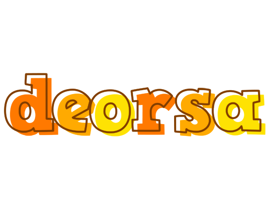 Deorsa desert logo