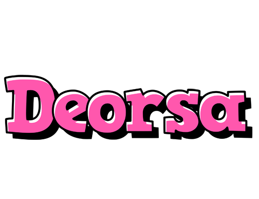 Deorsa girlish logo