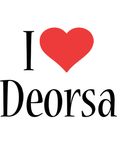 Deorsa i-love logo