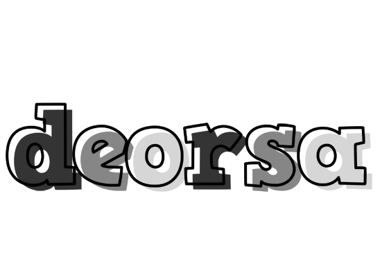 Deorsa night logo
