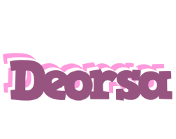 Deorsa relaxing logo