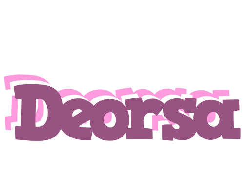 Deorsa relaxing logo