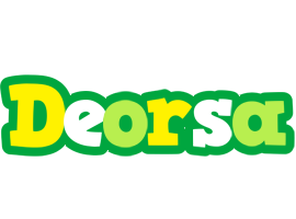 Deorsa soccer logo