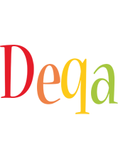 Deqa birthday logo