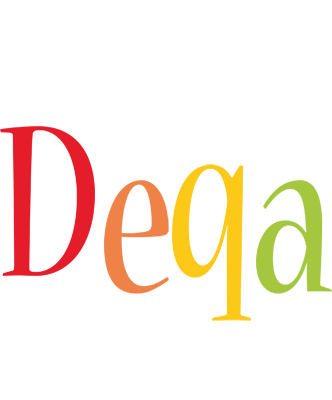 Deqa birthday logo