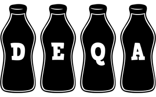 Deqa bottle logo