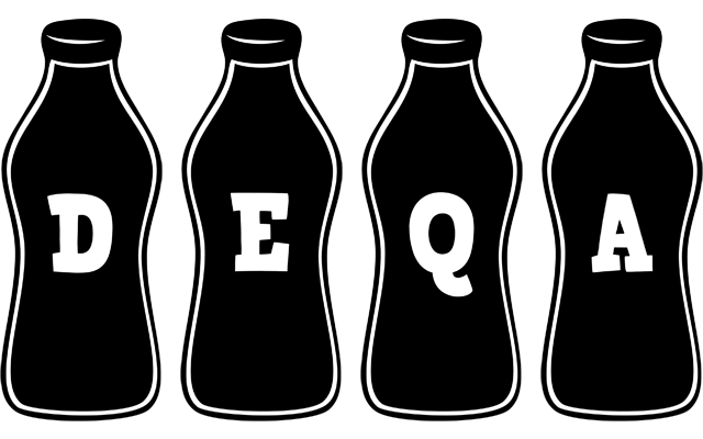 Deqa bottle logo