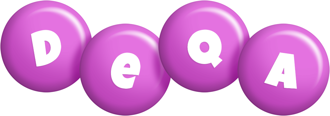Deqa candy-purple logo