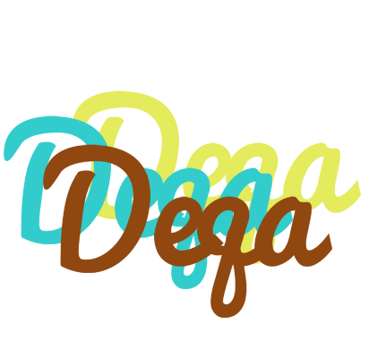 Deqa cupcake logo