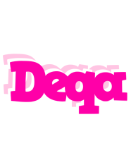 Deqa dancing logo