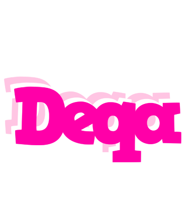 Deqa dancing logo