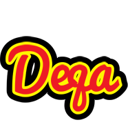 Deqa fireman logo