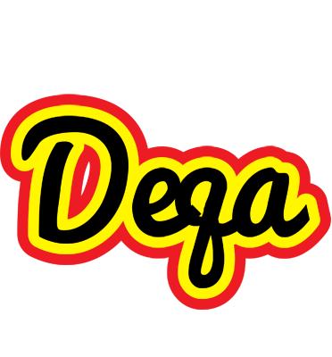 Deqa flaming logo