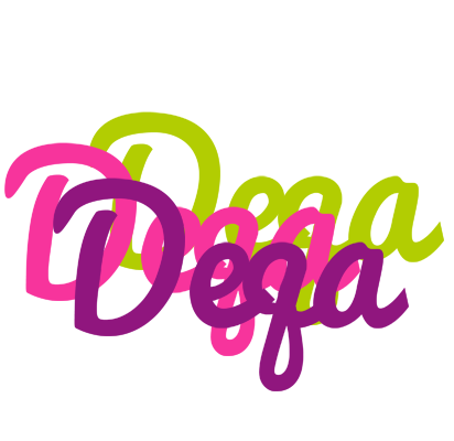 Deqa flowers logo