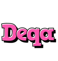 Deqa girlish logo