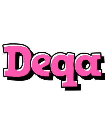 Deqa girlish logo