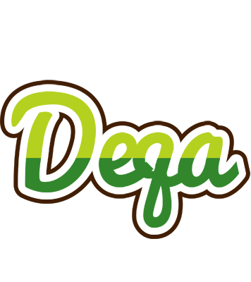Deqa golfing logo
