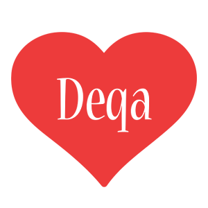 Deqa love logo