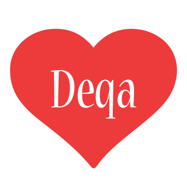 Deqa love logo