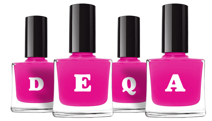 Deqa nails logo