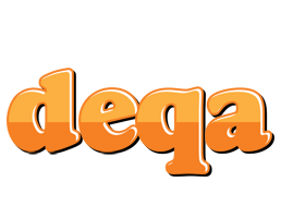 Deqa orange logo