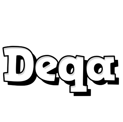 Deqa snowing logo