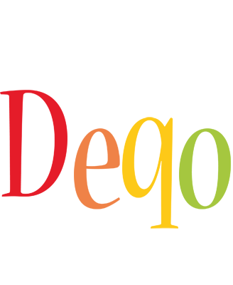 Deqo birthday logo