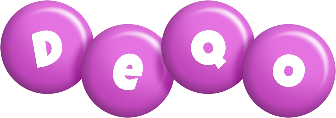 Deqo candy-purple logo