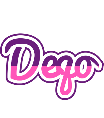 Deqo cheerful logo