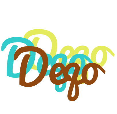 Deqo cupcake logo