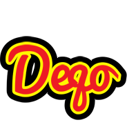 Deqo fireman logo