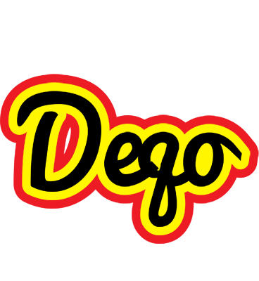 Deqo flaming logo