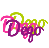 Deqo flowers logo