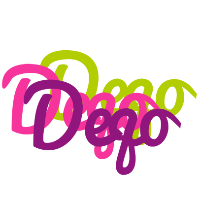 Deqo flowers logo